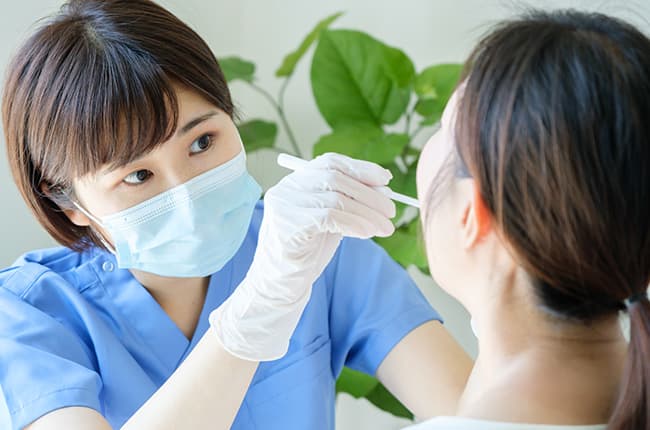 診察の様子